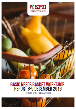 Basic Needs Basket Workshop: Report 8-9 December 2016