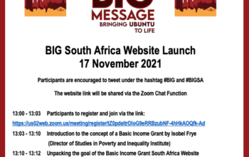 BIG in SA –  the BIG website in SA on 17 November 2021.