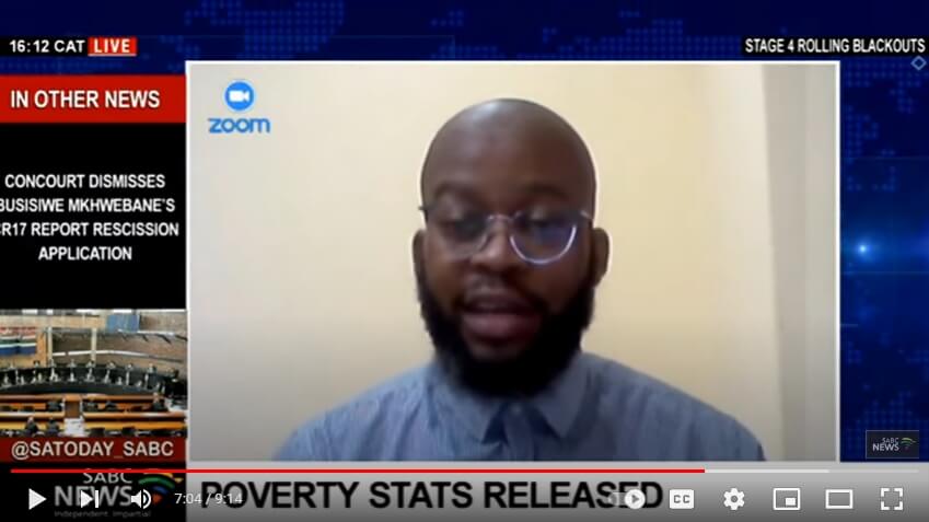 Subjective Poverty statistics in South Africa - Nkululeko Majozi